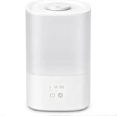 Top Fill Water Large Capacity Cool Warm Mist Smart Ultrasonic Air Humidifier With Led Light for Home Bedroom Baby Room