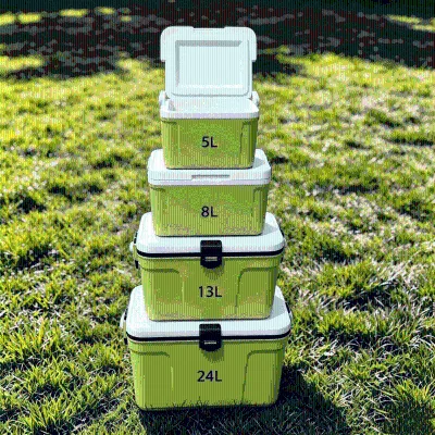 5 8 13 24L OEM ODM Food Grade PP Cooler Box Set Insulated Plastic Ice Box For Camping