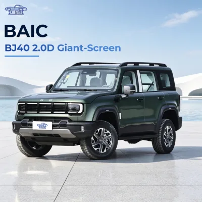 Wholesale Price 2026 BAIC Beijing BJ40 2.0D Diesel 4 Doors 5 Seaters Compact SUV Left-hand Drive Vehicle Off Road Cars