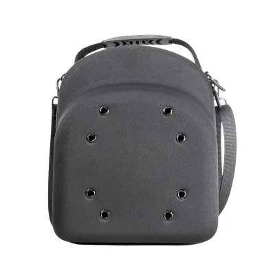 EVA Baseball Cap Hard-Shell Storage Bag-Lightweight Breathable Shockproof Water Resistant Dustproof Casual Design Zipper Closure