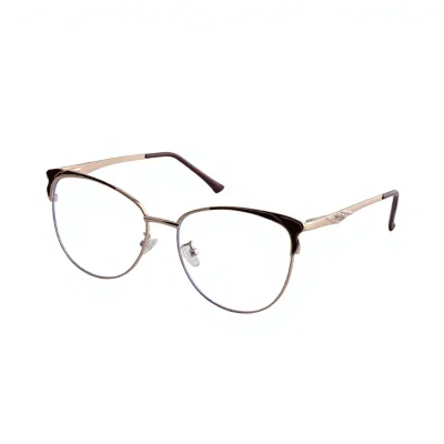 "Custom Luxury Handmade Gold Eyewear for Women Vintage Pink Glasses Frames"