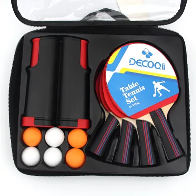 Premium Offensive Ping Pong Paddle Table Tennis Racket with Rubber Material Top Choice for Players