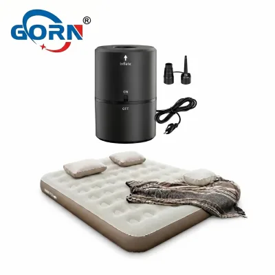 OEM Two Way AC Electric Inflate Deflate Air Pump Portable min air Pump for Inflatable Cushions Bad Swim Pool Vacuum Storage Bag