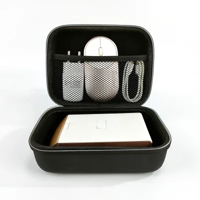 High Quality Zipper Eva Tool case Custom logo Protective Portable Hard Drive Carrying Eva case Special Purpose Eva Bags Cases