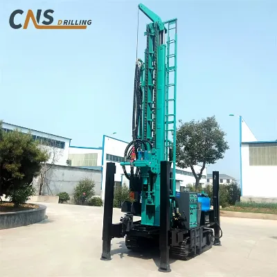 Hot Sale 280m Drill Tube Equipped Mud Pump Cumins Diesel Engine Used Water Well Drilling Rigs for Sale