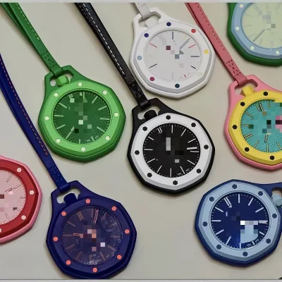 Factory-direct Ready-stock 30mm Polyurethane Strap Pocket Watch for Trendy for Centenary Co-brand SW Octagonal Pendant