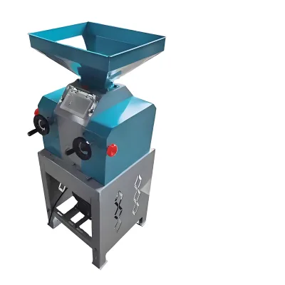 Grain Processing Machinery Roller Crusher Stainless Steel High Productivity