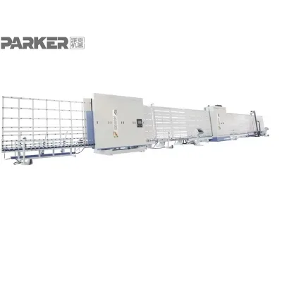 Smart Vertical Glass Press Line with 22-Sensor Sucker Technology & Auto-Thickness Adjustment
