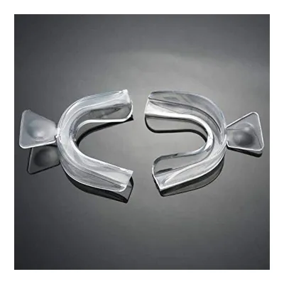 2pcs Unflavored Teeth Whitening Mouth Trays for Bleaching Thermo Gum Shield Teeth Grinding