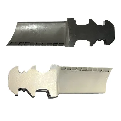 Factory Provided Metal Casting Turbocharger Blades Spare Parts Turbine Blade