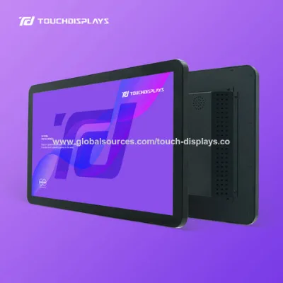 Wall Mount multi touch screen LCD monitor 21.5 inch TFT high definition touch screen monitor