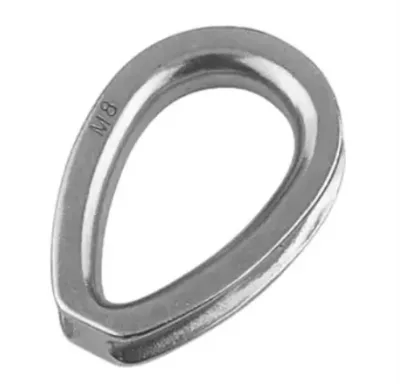 304/316 Stainless Steel Thimble Wire Rope Thimble Cable Thimble