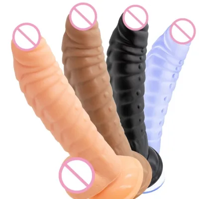 Women'S Dildo Penis Suction Cup Silicone Soft Thick Dido Anal Butt Plug Dildio for Female Sex Toys
