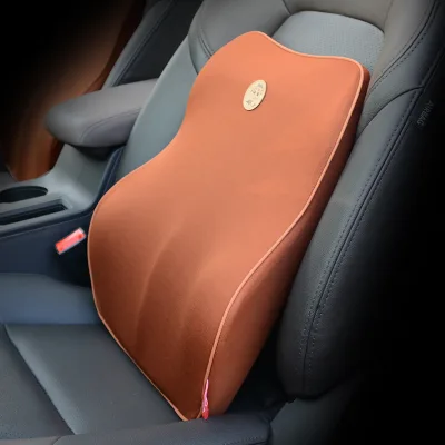 Car Cushion Lumbar protection Backrest Breathable Space Memory Foam Driver Seat Care Massage Backrest Cushion