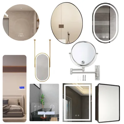 Purchasing Agent Touchscreen Square Mirror Bathroom Mirror Full-Length Mirror Makeup Mirror Overseas Purchasing Agent