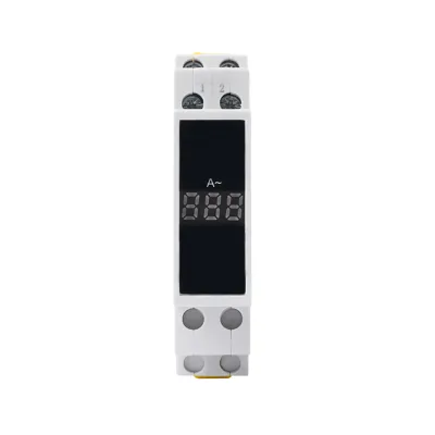 EPE PRO Digital Display Ammeter Indicator 1-100A Single Item DIN Rail Type Meter Panel Category in Electrical Panel Meters LED