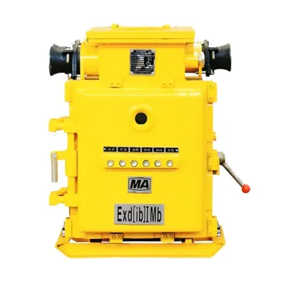 Underground Mine Vacuum Starter with Earth Leakage Lockout Overload Short Circuit and Undervoltage Protection