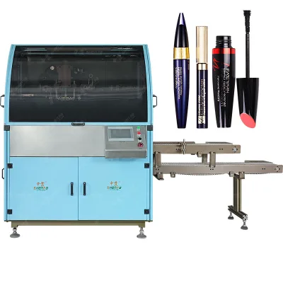 Cosmetic Pen Full Automatic Multi Color Heat Hot Foil Stamping Machine for Make up Pencil