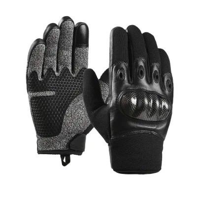 Wholesale Fast Rope Microfiber Tactical Five Finger Touch Glove for Defense With Secure