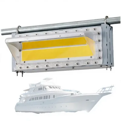 New Generation Anti-Interference IP65 Waterproof High Power LED Fish Attracting Light Marine Deep Sea Fishing Lure Light