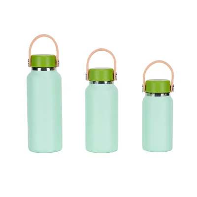 Hydration 200ml Mini 18/8 Stainless Steel Vacuum Flask 12-24hrs Thermal Insulation Portable Outdoor Handle for Camping Hiking