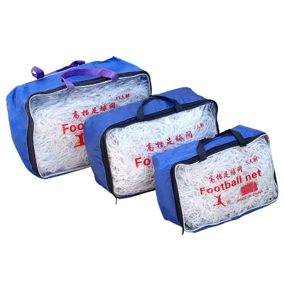 Factory Price 5 Players Football Game Training Polyethylene Football Net With Knots