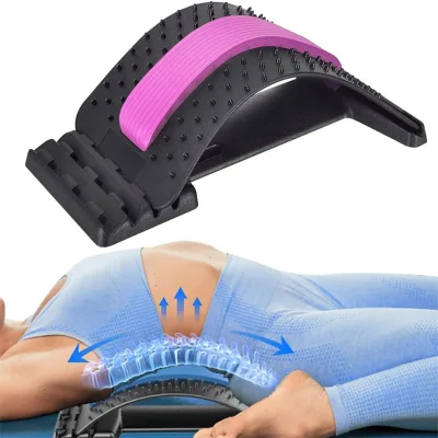 Lumbar Stretcher Spinal Back Alignment Device Magic Multi-Level Stretching
