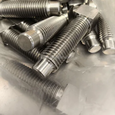 Carbon Steel Alloy Steel Stainless Steel Brass Stud Bolt ASTM A193 B7 UNC Grade 2A Thread Two Heavy Hex Nut