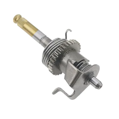 Suitable for CG125 Starting Spring Ignition Shaft Gear Starting Shaft ZJ125 Starting Shaft Assembly