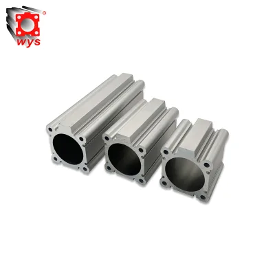 manufacturer Thin Air Cylinder Aluminum Pipe, 6063 Aluminum, Anodizing Treatment, Tubing Used in Pneumatic Automation Equipment