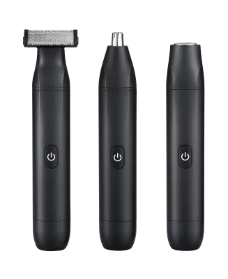 Nose Hair Trimmer Clipper Men/Women Electric Cordless Ni-MH Battery Replaceable Stainless Steel Blade 6400RPM Motor Portable
