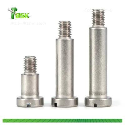 ISO7379 Hex Socket Shoulder Bolt 12.9 Grade Carbon Steel 304 Stainless Steel Partial Thread Shoulder Screw