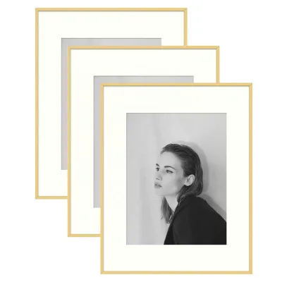 Nordic Ins Thin Side Narrow Side Aluminum Alloy Wall Hanging Decorative Picture Photo Frame Creative Advertising Poster Frame
