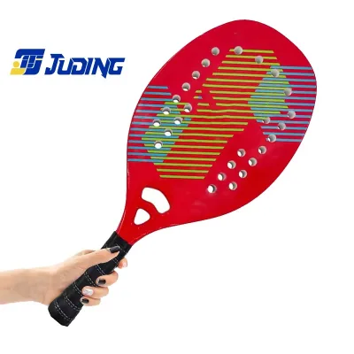 JuDing Raquete Beach Tennis Carbono Custom 3k Carbon Fiber Beach Tennis Racket Professional Raquetes Beach Tennis Paddle Racket