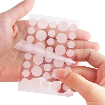 Wholesale Ultra Thin Hydrocolloid Blister Plaster Waterproof Gentle Acne Pimple Spot Cover Patch