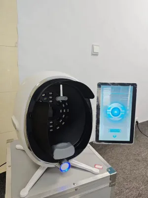 AI Skin Tester Facial Skin Analyzer 14 Skin Indicators Detection 3D Simulation AI Intelligent Skin Analysis Machine