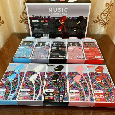KWY35 Wired Earphones Free Shipping High Quality Headphones Headsets Wired Hifi Earphones Wired Stereo