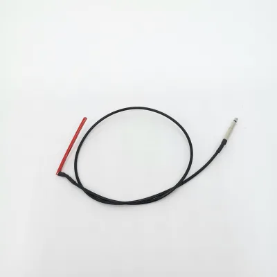 Wholesale Electric Guitar Ukulele Piezo Pickup Cable with 2.5 Plugs Long Small Red Pickups for Electric Guitar and Ukulele