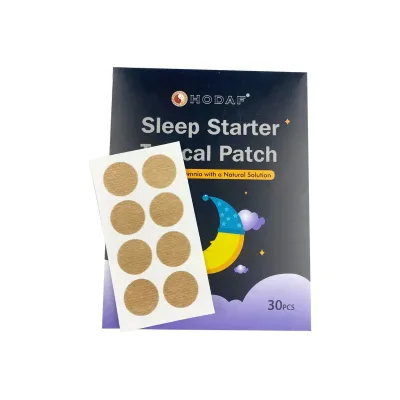 Private Label 2025 Hot Selling Melatonin Sleep Sticker New Arrivals OEM Transparent Absorption Sleep Patches