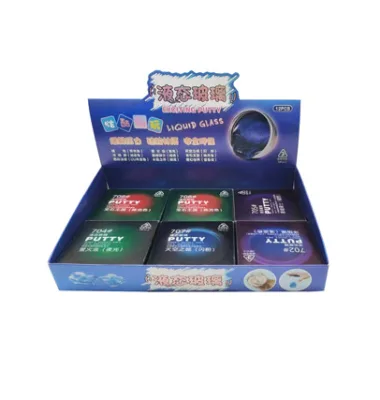Non Toxic Children'S Mucus Color Mucus Exercise Decompression Treatment Putty Treatment Putty Mucus Set