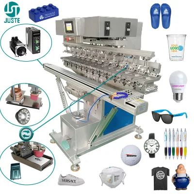 12 Color Trans-Tech Pad Printer Hand Held Digital Device Pad Printing Machine for Computer Keyboard Mouse Playmat Gravure Pencil