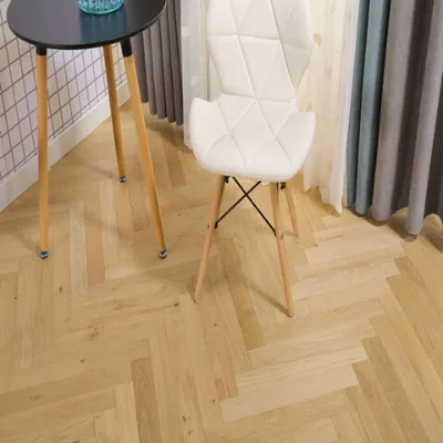 Natural oak herringbone wood flooring OEM design oak wood flooring European oak wood flooring
