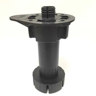 Plastic Adjustable Leg Replacement Parts Furniture Kitchens Cabinet Legs Adjustable Plastic Foot