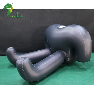 Adult Jumpsuit Inflatable Black Custom Clothes Squeak Inflatable Suit Inflatable