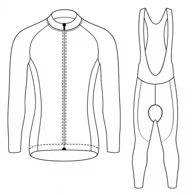 Tianer Custom Breathable Cycling Jersey Bib Shorts Set-Personalized Team Club Racing Kit Premium Performance Gear 300g Fabric