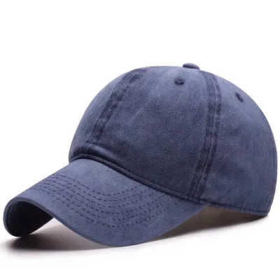Wholesale 6 Panels Wash Cotton Sport Vintage Hats Custom Logo Outdoor Travel Promotional Caps Hats