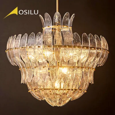 Lighting Leaf Accessories American Modern Rectangular Solid Brass Interior Wall Lamp for Bedroom Living Room Dining Room