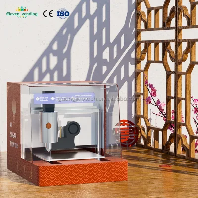 Commercial 3D Candy Art Printer Configure Smart Tablet Chinese Traditional Culture Graphic Candy Painting Candy Vending Machine