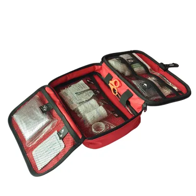 Custom Large Capacity Empty Canvas Medical Bag First Aid Kit Box Case Medical Emergency Bag First Responder Bag
