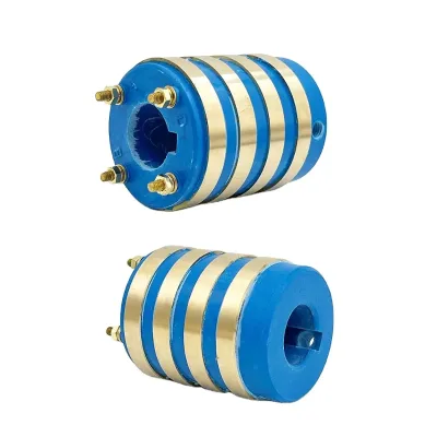 4-Way Rotary Conductive Slip Ring Copper Collector with Carbon Brush Electrical Equipment